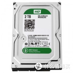 WD 西部数据 绿盘 2TB SATA6Gb/s 64M 台式机硬盘