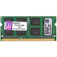 限区域：Kingston 金士顿 DDR3 1600 8GB 1.35V低电压 笔记本内存