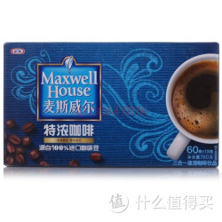 Maxwell House 麦斯威尔 三合一特浓咖啡 13g  60条* 2盒