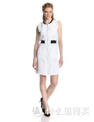 Calvin klein Zip-Front Dress 女款连衣裙