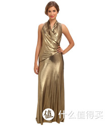 CATHERINE MALANDRINO Metallic Jersey 女士晚礼服