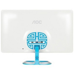 AOC LV242WIM6 23.6英寸净蓝屏IPS-ADS广视角炫彩硬屏液晶显示器（白色)