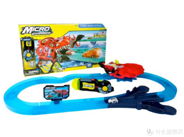 凑单品:Micro Chargers Cyber Squid Attack 轨道小跑车
