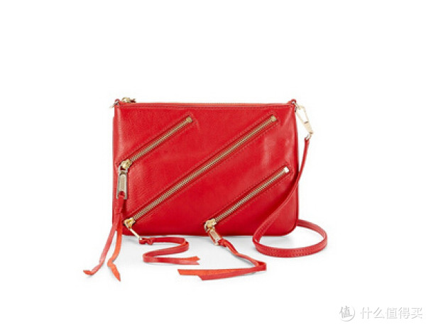 Rebecca Minkoff 瑞贝卡·明可弗 MOTO ROCKER 女士真皮斜挎包