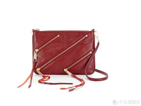 Rebecca Minkoff 瑞贝卡·明可弗 MOTO ROCKER 女士真皮斜挎包