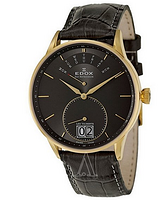 EDOX 依度 Les Vauberts 系列 34005-37JG-GID 男款时装腕表