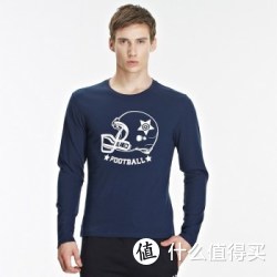 GIORDANO 佐丹奴 男士长袖T恤 01024520
