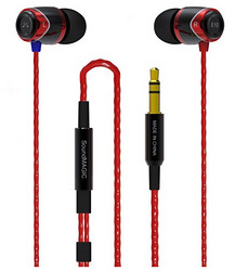 SoundMAGIC 声美 入耳式耳机  E10 黑红色