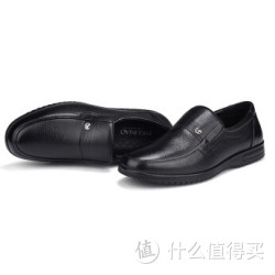 Fuguiniao 富贵鸟 头层牛皮商务休闲男皮鞋