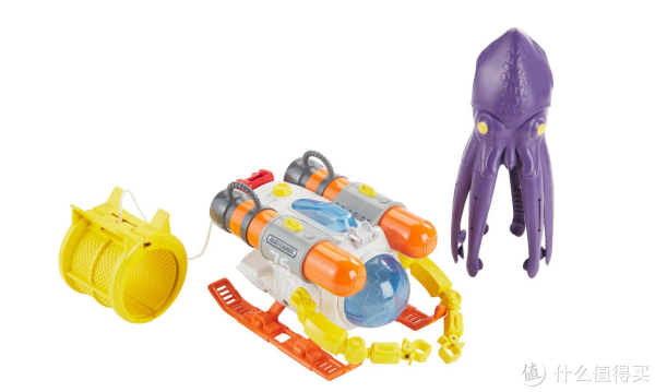 Matchbox Mission: Undersea Squid Sub 乌贼潜艇玩具套装