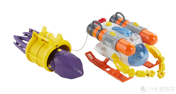Matchbox Mission: Undersea Squid Sub 乌贼潜艇玩具套装