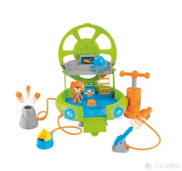 Fisher-Price 费雪 Octonauts 八爪鱼系列 Deep Sea Octo Lab 深海探险实验室