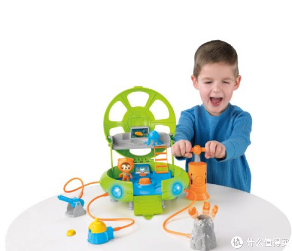 Fisher-Price 费雪 Octonauts 八爪鱼系列 Deep Sea Octo Lab 深海探险实验室