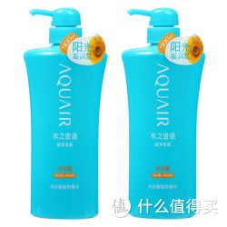 AQUAIR 水之密语 凝润柔肤沐浴露 600ml*2