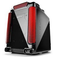 DEEPCOOL 九州风神 蒸汽城堡（黑红）M-ATX机箱（完美适合MOD定制/侧透/支持高塔散热、240水冷）
