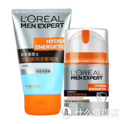 L'OREAL PARIS 巴黎欧莱雅 男士 劲能极润护肤霜 50ml + 男士劲能醒润洁面啫哩 100ml （赠品）