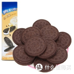 OREO 奥利奥 巧轻脆薄片夹心 柔滑香草慕斯味 104g