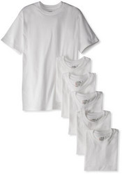 Hanes 恒适 Men's 6 Pack Classics V-Neck Tee　6件装