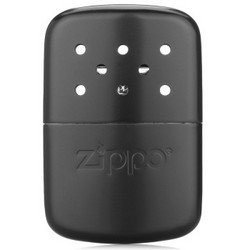 ZIPPO触燃式保温暖手怀炉-黑金刚40285