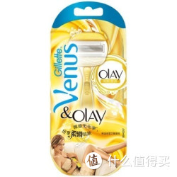 Gillette 吉列 VENUS&amp;OLAY系列 褪毛精修刀(1刀架1刀头)+锋隐超顺剃须刀+剃须啫喱优惠套装 