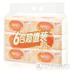 心相印抽纸 经典系列2层200抽面巾纸*6包 DT26200