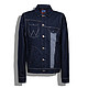 Wrangler 威格 男士拼色牛仔棉衬里棉服 W11196399