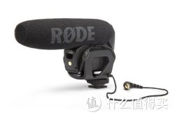 RODE 罗德 VideoMic pro 袖珍型 摄象机单反相机 指向性电容录音话筒 黑色