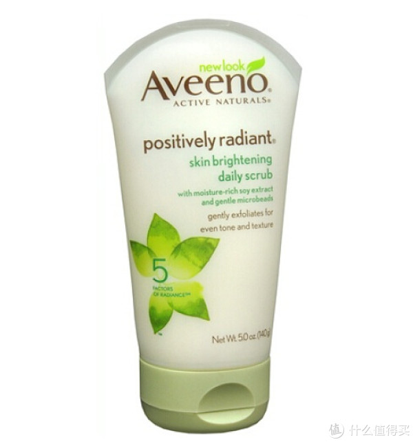 凑单:Aveeno Positively Radiant Skin Brightening Daily Scrub 去角质磨砂膏 140g