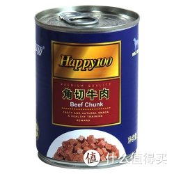 Wanpy 顽皮 Happy100系列角切牛肉罐头375g*12罐装*3份