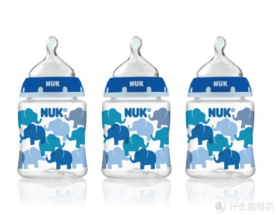 NUK Trendline Fashion Orthodontic Butterflies 婴儿奶瓶 300ml*3支