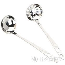 MAXCOOK  美厨 火锅勺 加厚不锈钢两件套 MCMG-02 玫瑰系列 