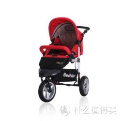 Beshine R3（充气胎高景观）三轮手推车（不含睡蓝）（红黑）