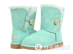 仅36码：UGG australia Bailey Button 女童短式雪地靴