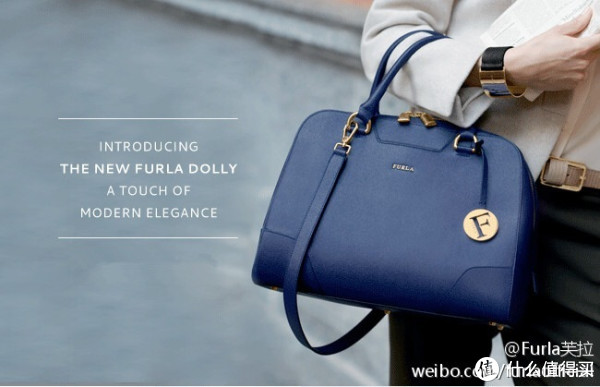 FURLA 芙拉 Dolly Medium North/South 女式单肩手提包 黑色 中号