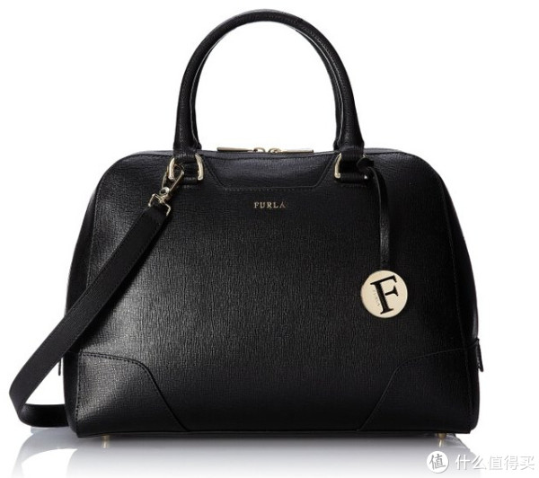 FURLA 芙拉 Dolly Medium North/South 女式单肩手提包 黑色 中号