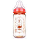 啾啾（chuchubaby）耐高温米菲宽口径PPSU奶瓶240ml*2件