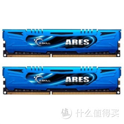 G.SKILL 芝奇  ARES DDR3 2133 16G(8G×2条)台式机内存(F3-2133C10D-16GAB)