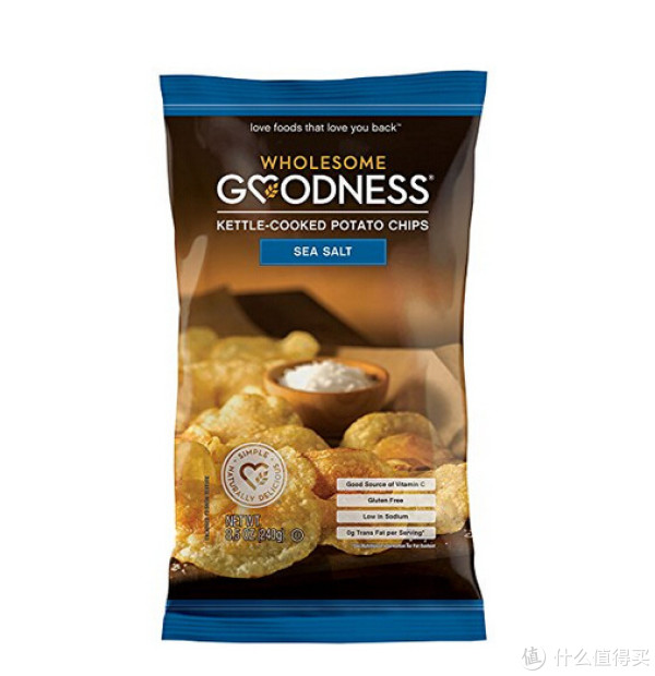 Wholesome Goodness 好森谷 海盐味薯片 240g*4