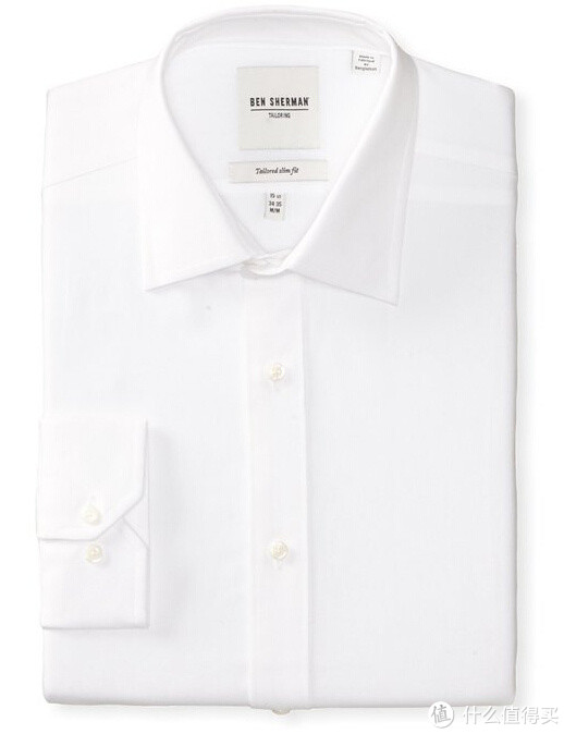 BEN SHERMAN Twill Dress 男士长袖白衬衣