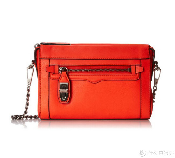 REBECCA MINKOFF Mini Crosby 女士真皮斜挎包