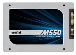 新补货：Crucial 英睿达 M550 SATA 128GB 固态硬盘