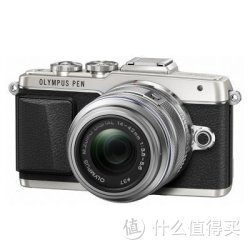 OLYMPUS 奥林巴斯 E-PL7-1442-2R 银色 手动镜头套装
