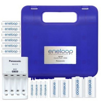 eneloop 爱乐普 K-KJ18MCC64C 5号7号标准充电器家庭套装 10节装