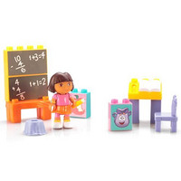 MEGA BLOKS 美高 积木拼插玩具 Dora's School Adventure 朵拉校园奇遇 556076 3076