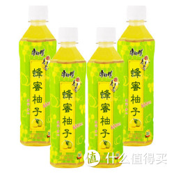 凑单品：康师傅 蜂蜜柚子茶果味饮料 500ml*4瓶