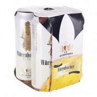 Würenbacher 瓦伦丁 小麦啤酒（组合装） 500ml*4瓶