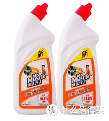 限地区：Mr Muscle 威猛先生  除菌洁厕液 600g/瓶*2 双包装