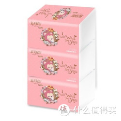 may flower 五月花  抽纸 阿狸2层抽式面巾纸200抽*3包(小规格)
