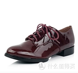 tata 他她 2I224CM4 酒红色漆牛皮女单鞋