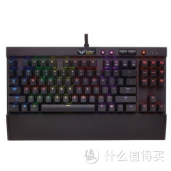 CORSAIR 海盗船  K65 RGB 幻彩背光机械游戏键盘 黑色（红轴）